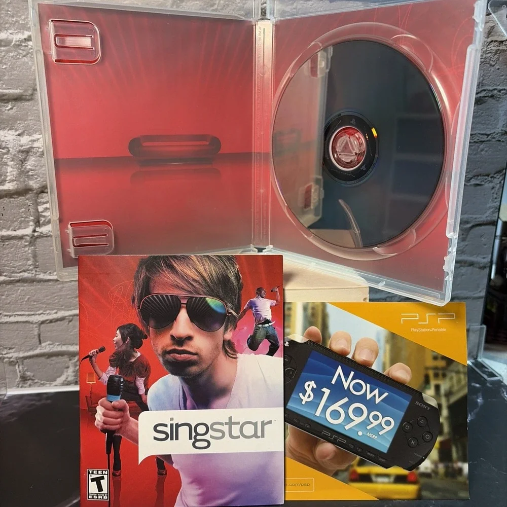 SingStar Sony PlayStation 3 - Mint - CIB - PS3